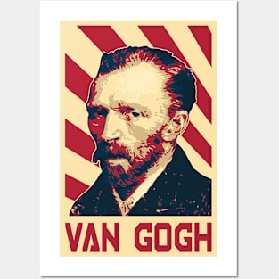 Van Gogh Retro Posters and Art